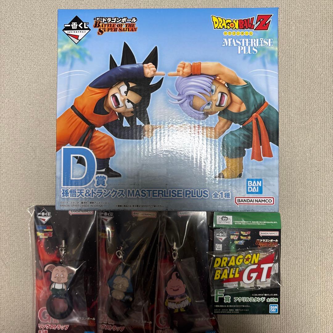 ドラゴンボールZ 一番くじ　フィギュア　D賞　孫悟天＆トランクス　フュージョン