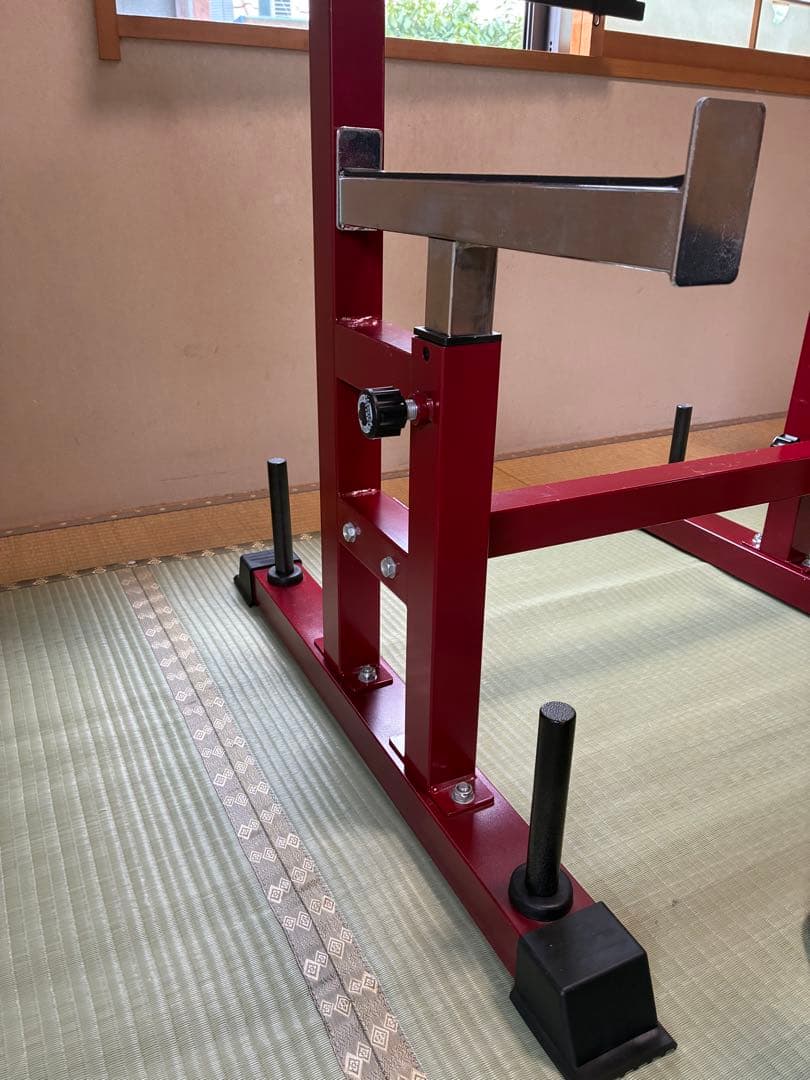 ベンチ プレスセット　赤(調整可能)