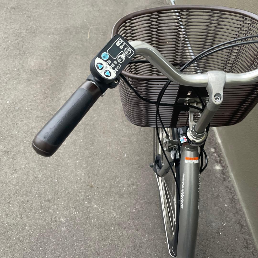 ヤマハ電動アシスト自転車8.9Ahシルバー