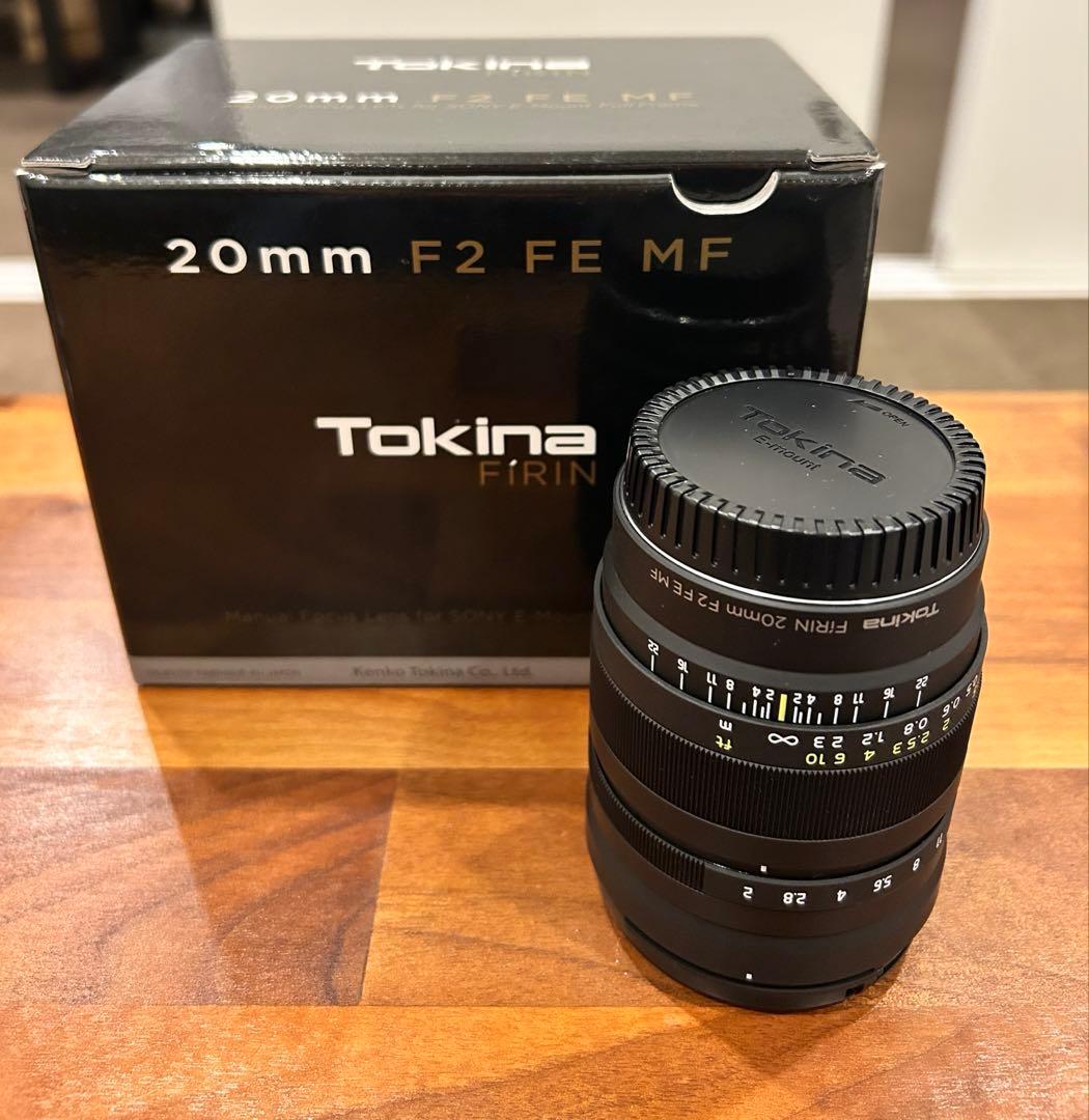 トキナー Tokina 単焦点レンズ FíRIN 20mm F2 FE MF