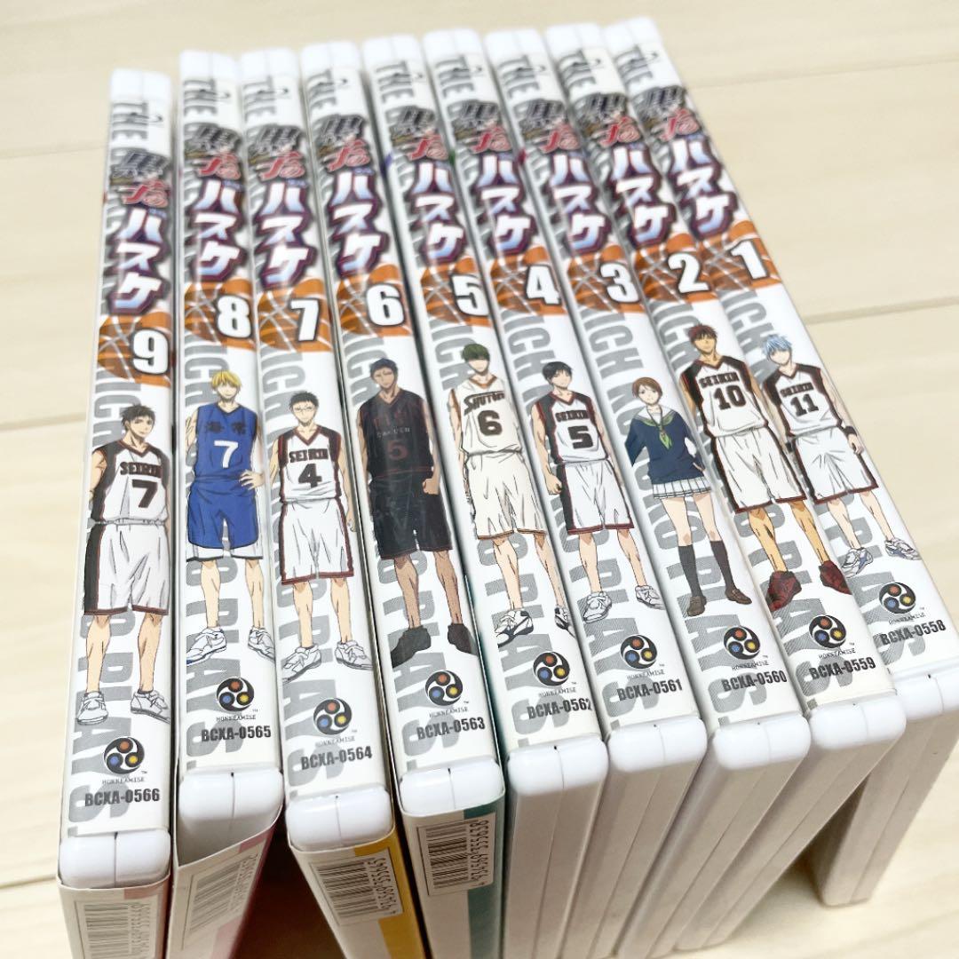 黒子のバスケ ＢＤ　１〜９セット