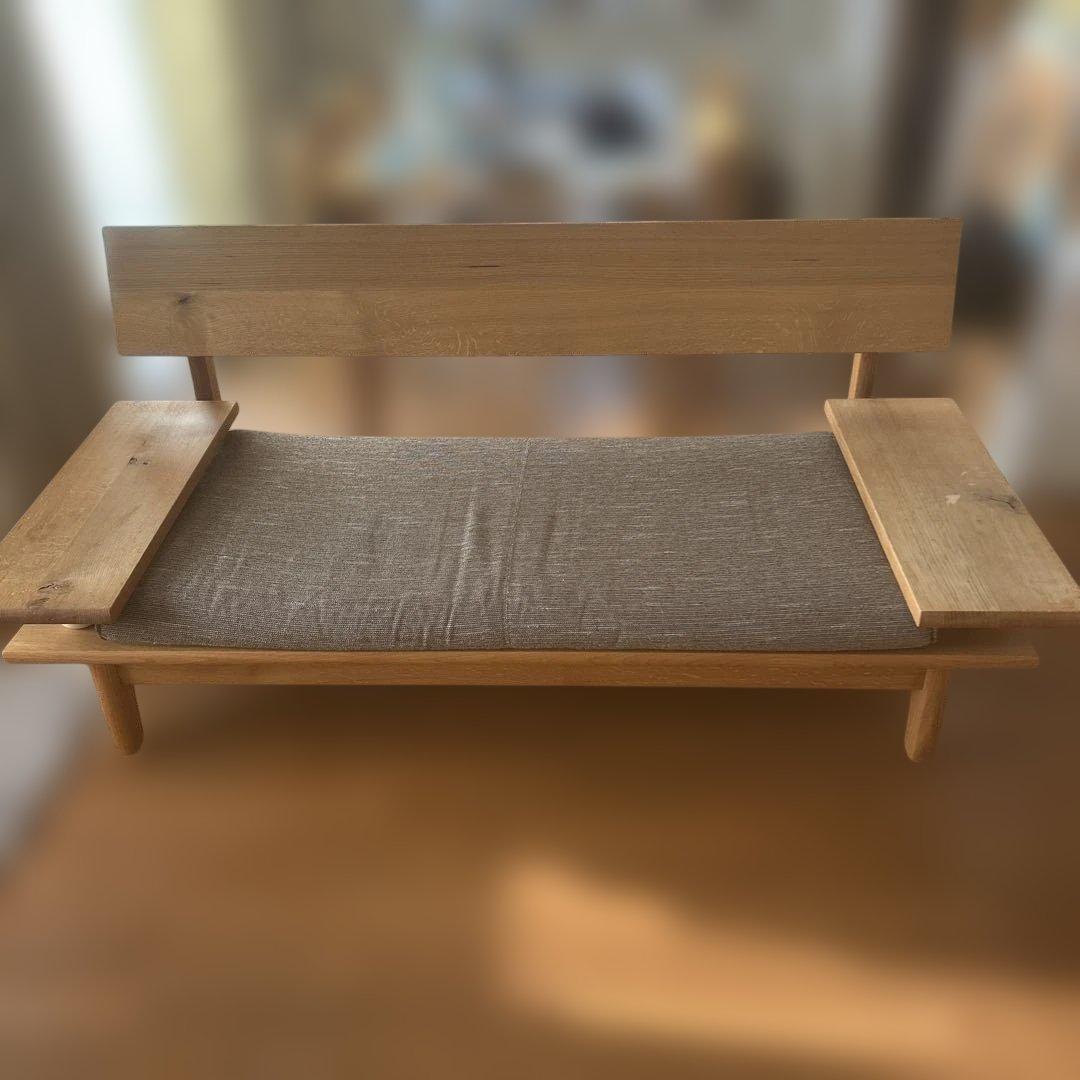 飛騨家具　森のことば　二人用ソファ