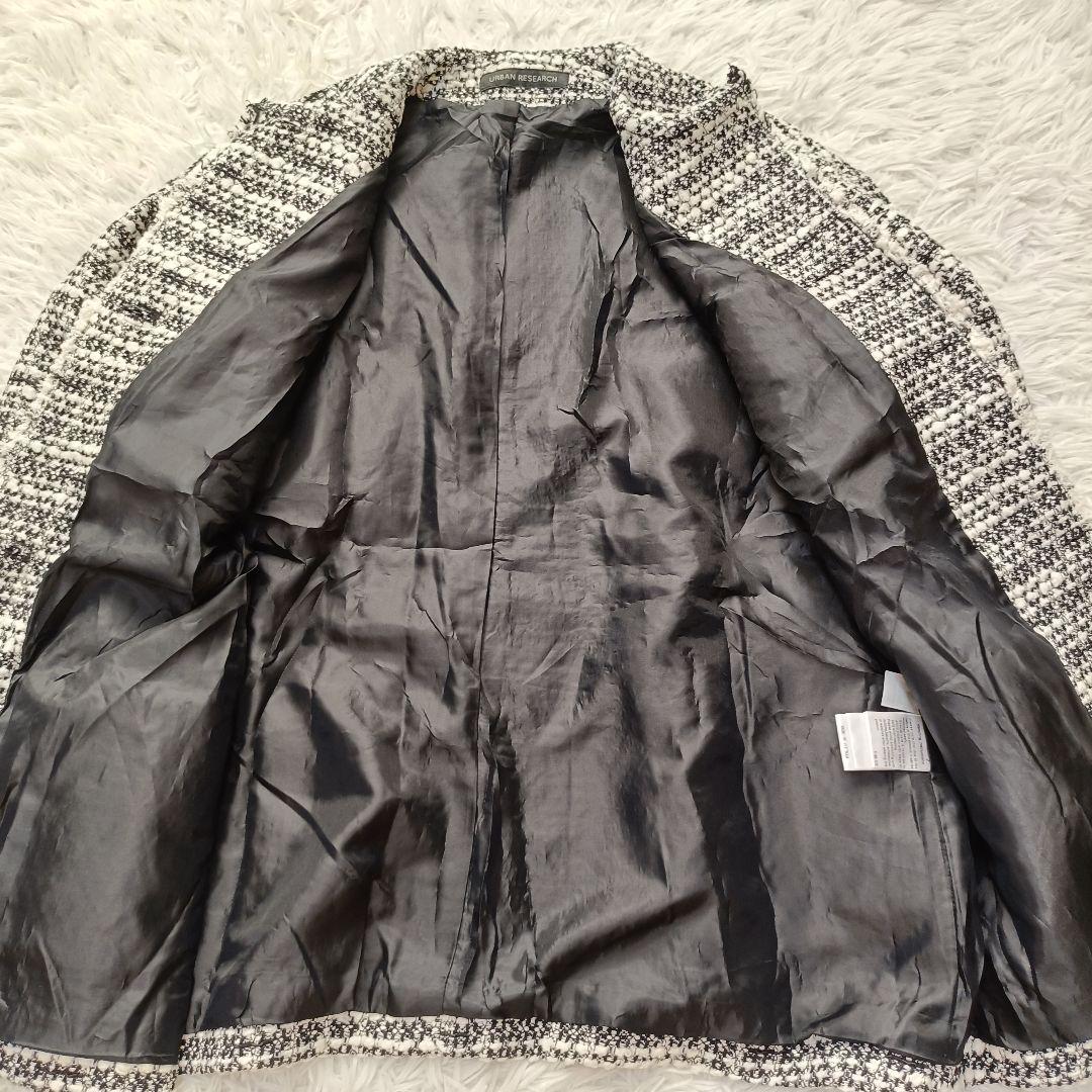 美品　アーバンリサーチ　GIOLICA　ツイードジャケット　　36　金ボタン