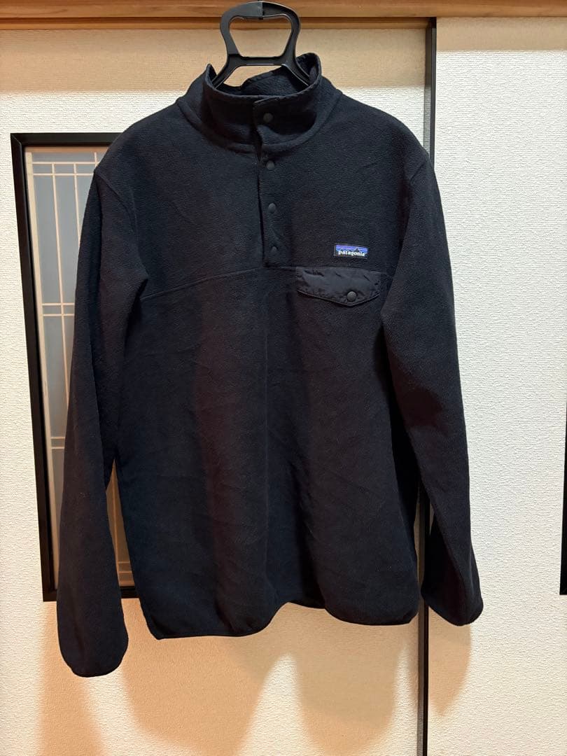 パタゴニア ウィメンズ ライトウェイトシンチラスナップT XL オールブラック