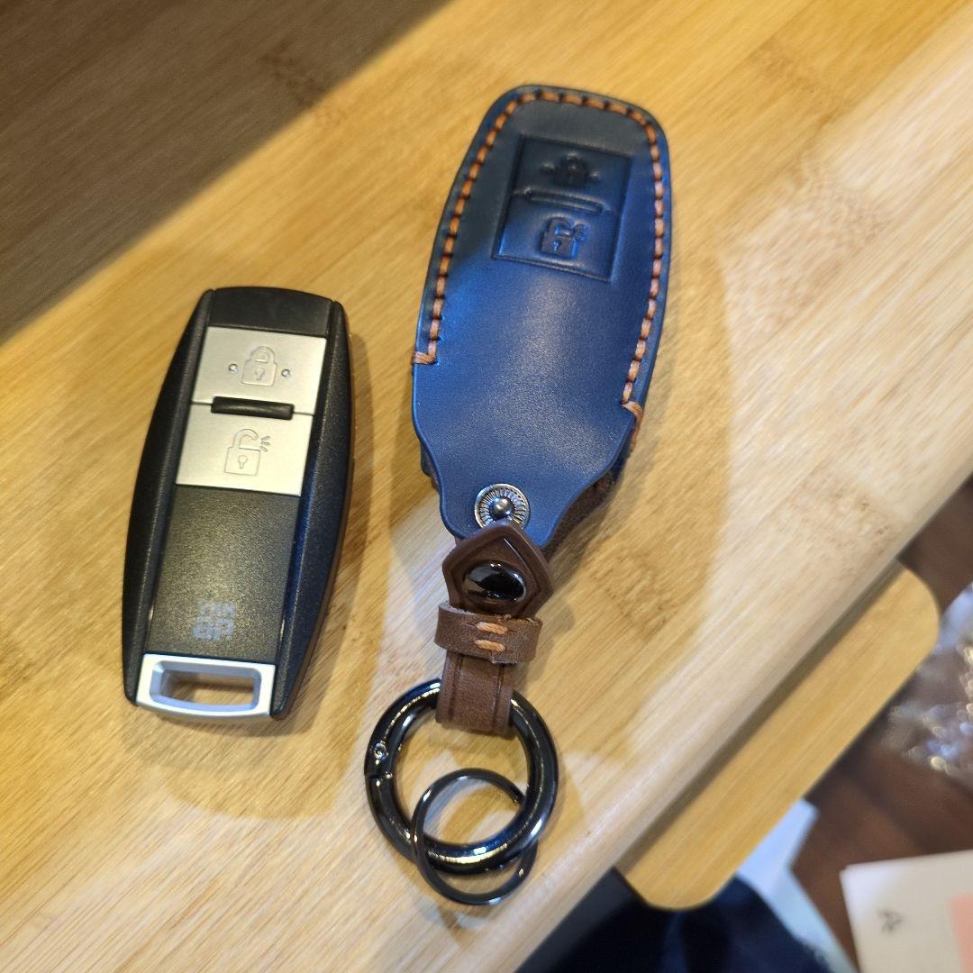 ykk APリモコンキー　レザーケース付き