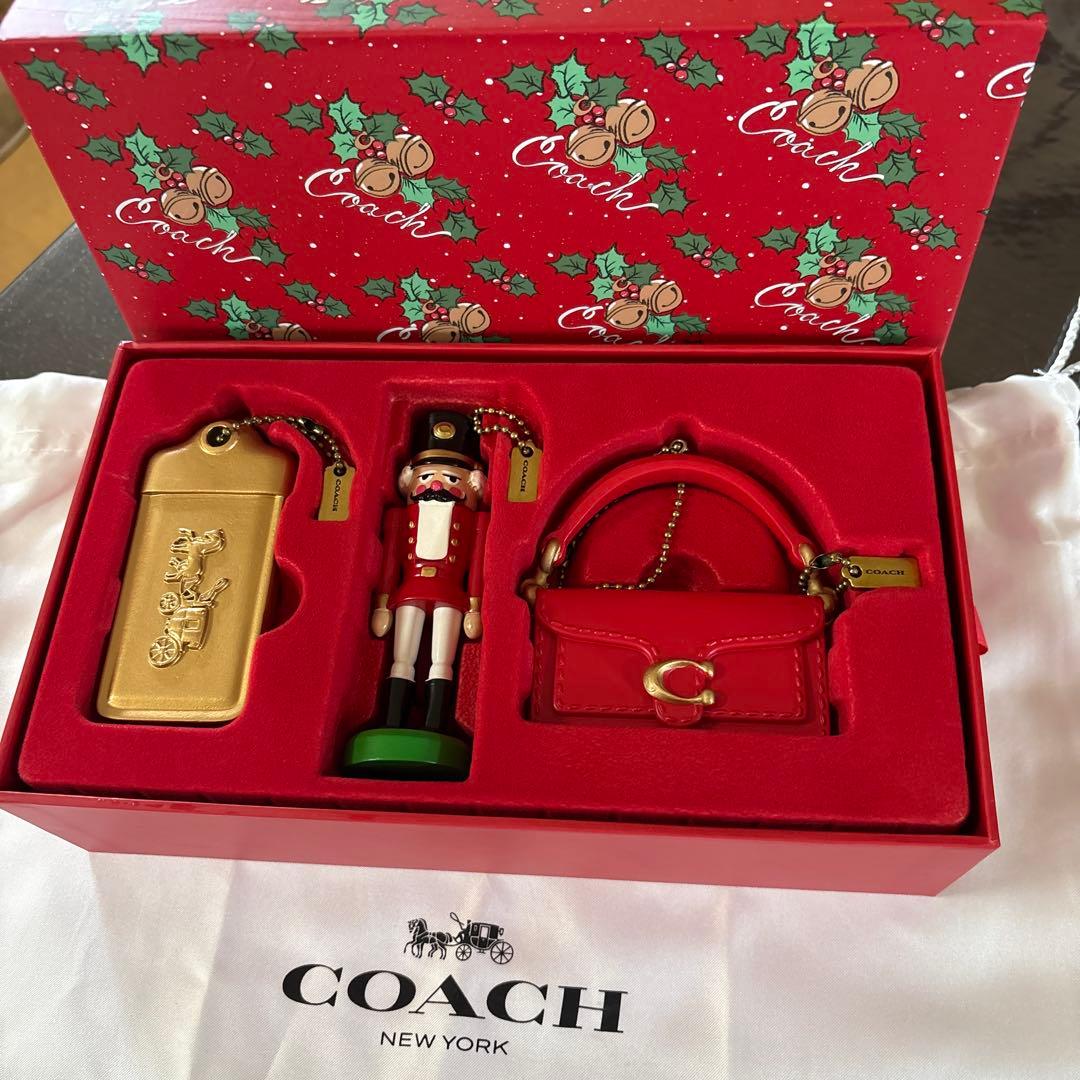 COACH ノベルティ　クリスマスオーナメントセット