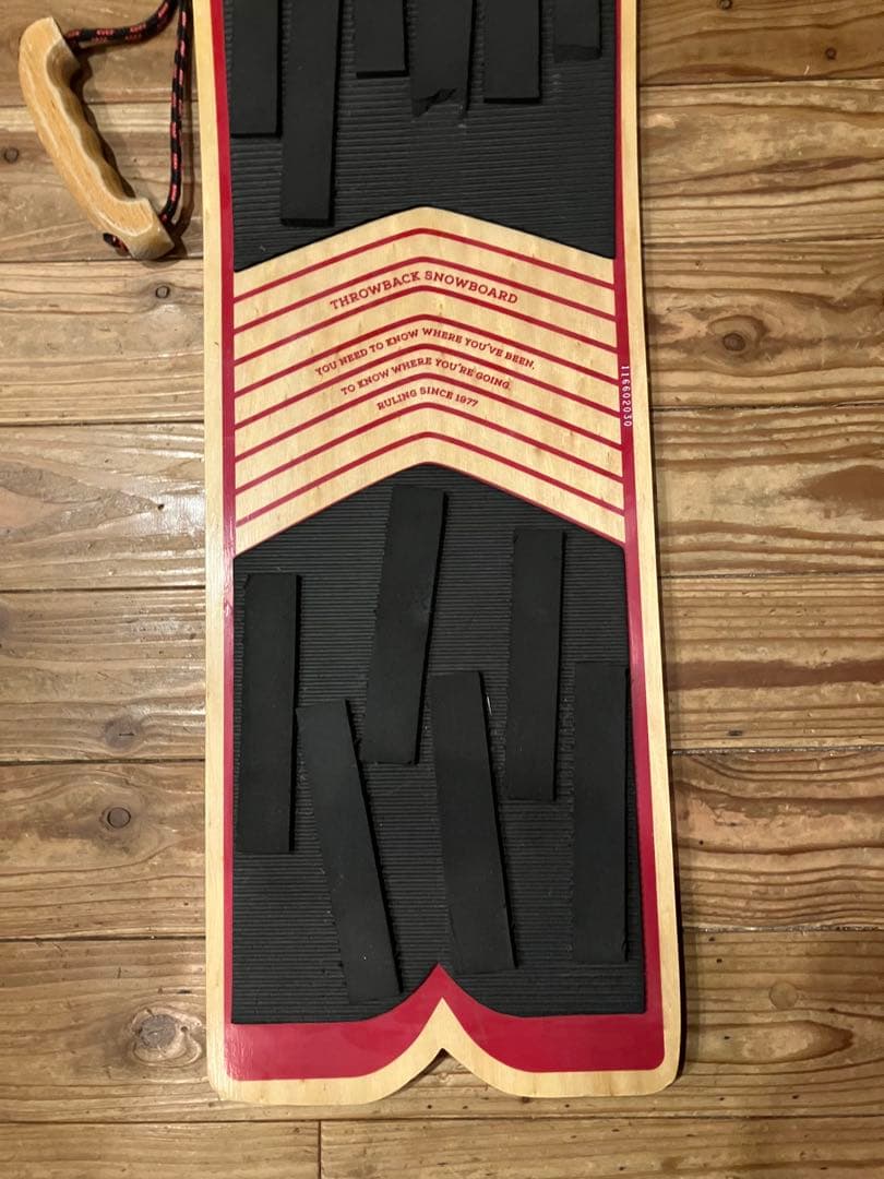 BURTON 雪板　デッキ　スノーボード スローバックスノーボード