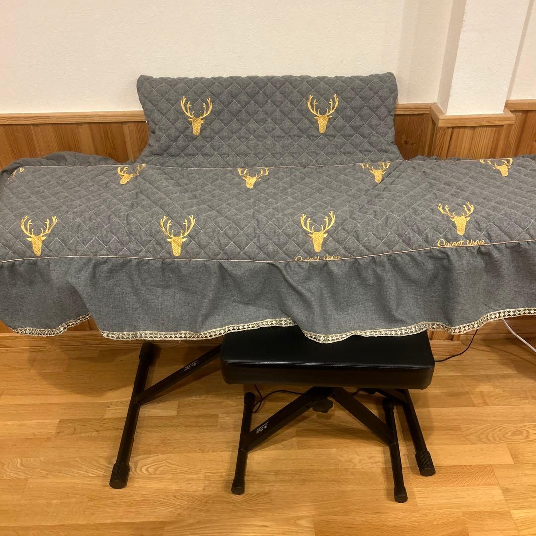 RolandGO:PIANO88 電子ピアノ X型スタンド・椅子・カバーセット