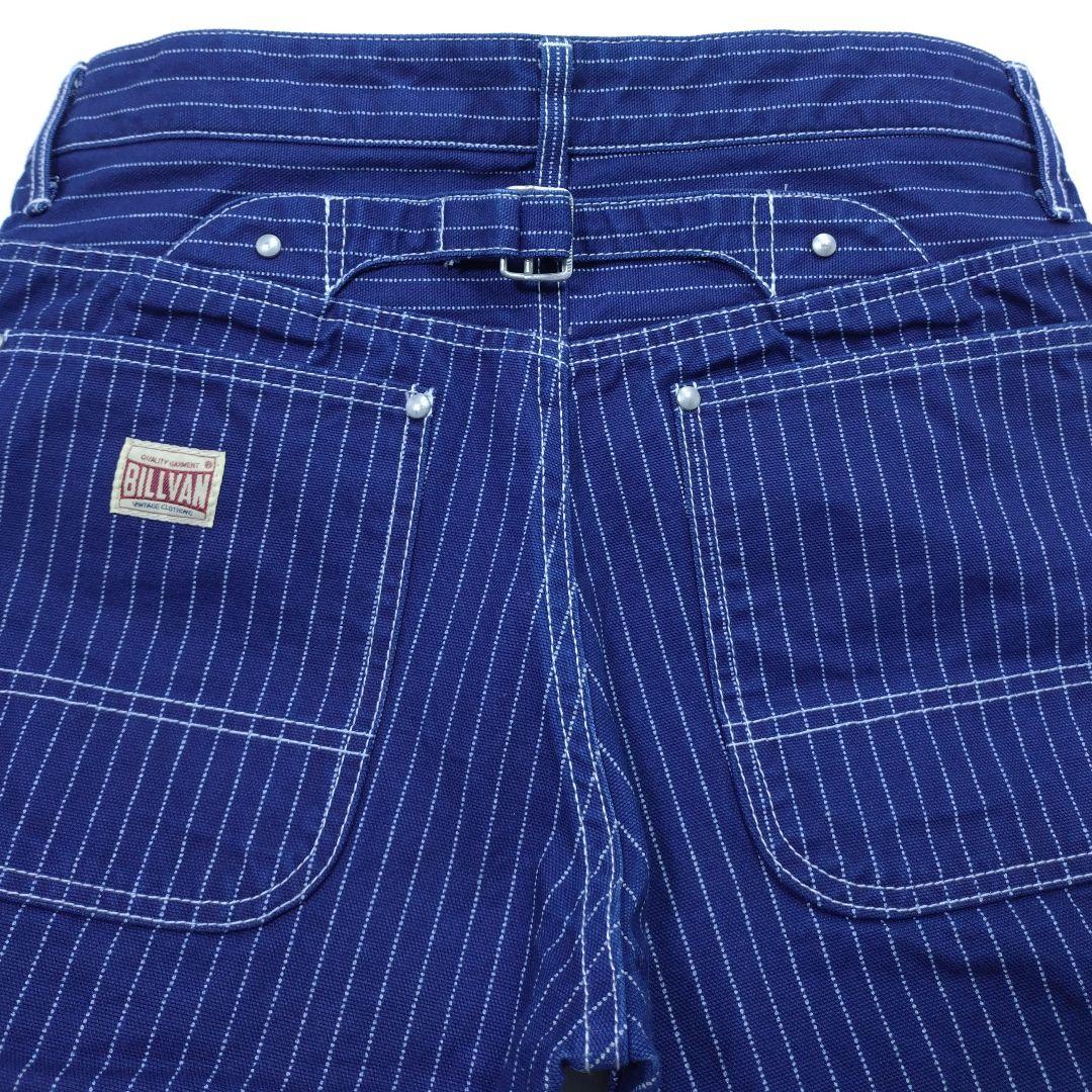 HOUSTON×BILLVAN 別注 ウォバッシュ ストライプ ダブルニー３０Ｒ