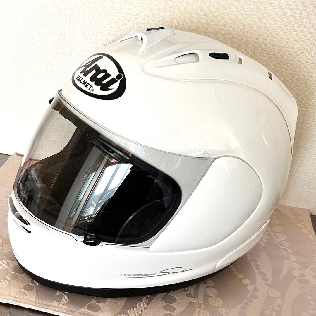 Arai RX-7 RR5 フルフェイスヘルメット グラスホワイト｜外装美品
