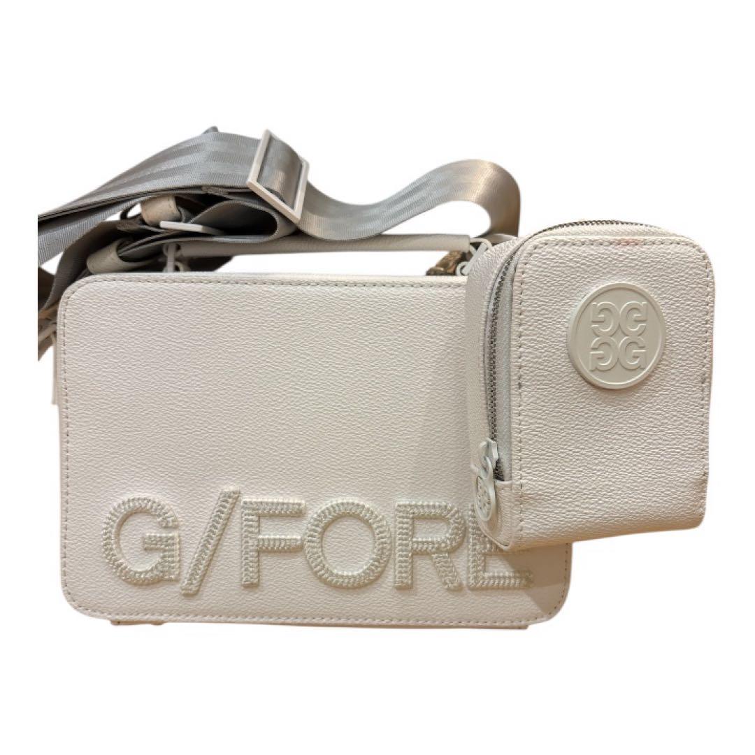 G/FORE (ジーフォア)　TRJ THREE カートポーチ　ホワイト