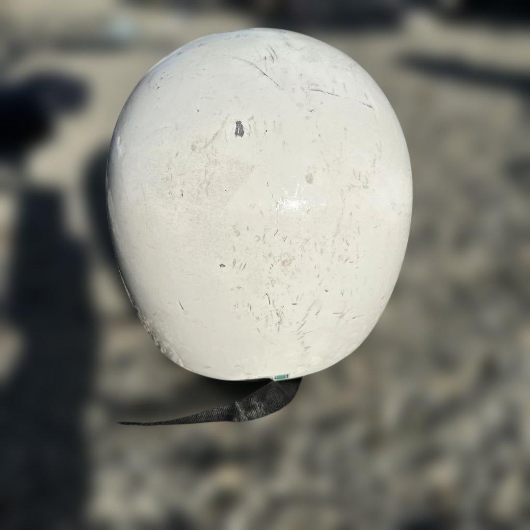 族ヘル　当時物　細目　赤ライン