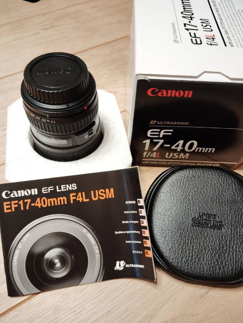Canon　EF17−40mm f/4L USM