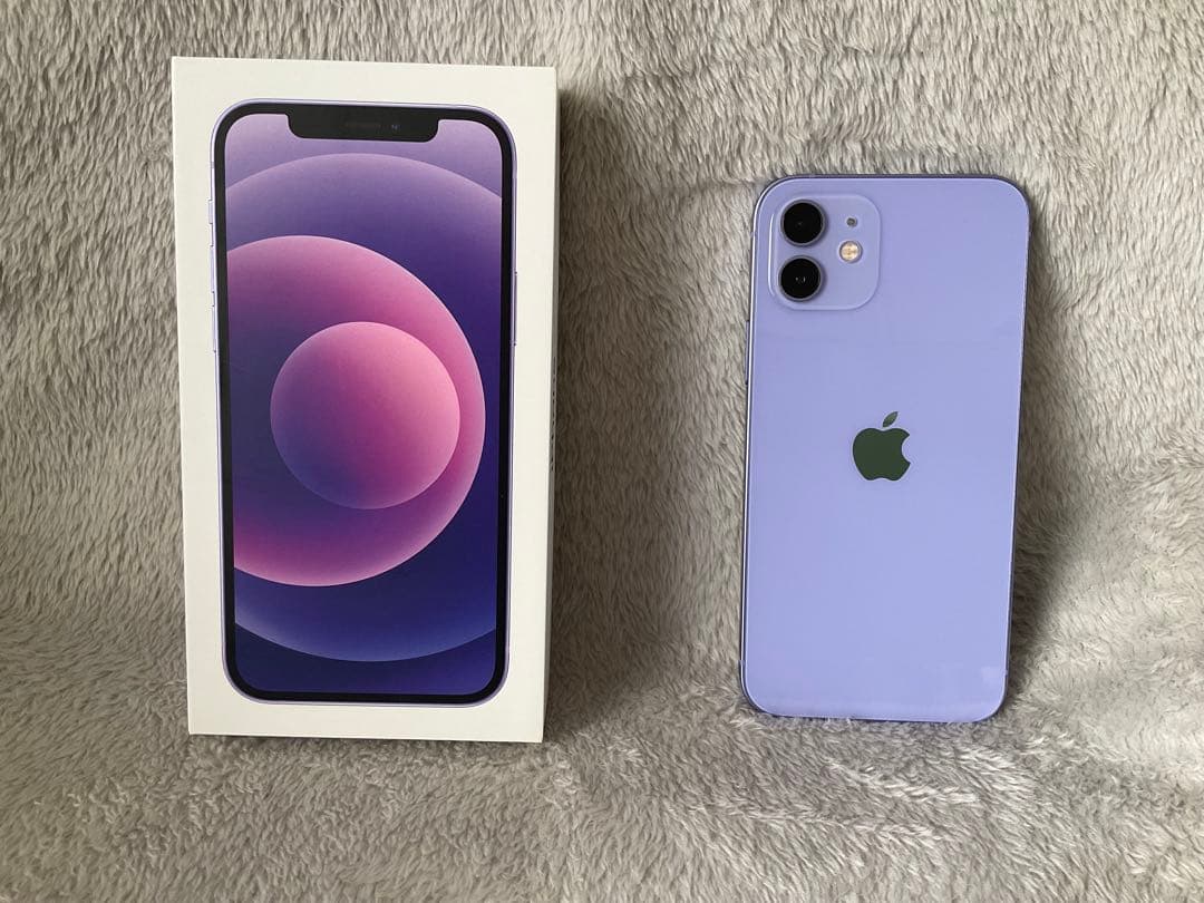 iPhone 12 64GB パープル 本体
