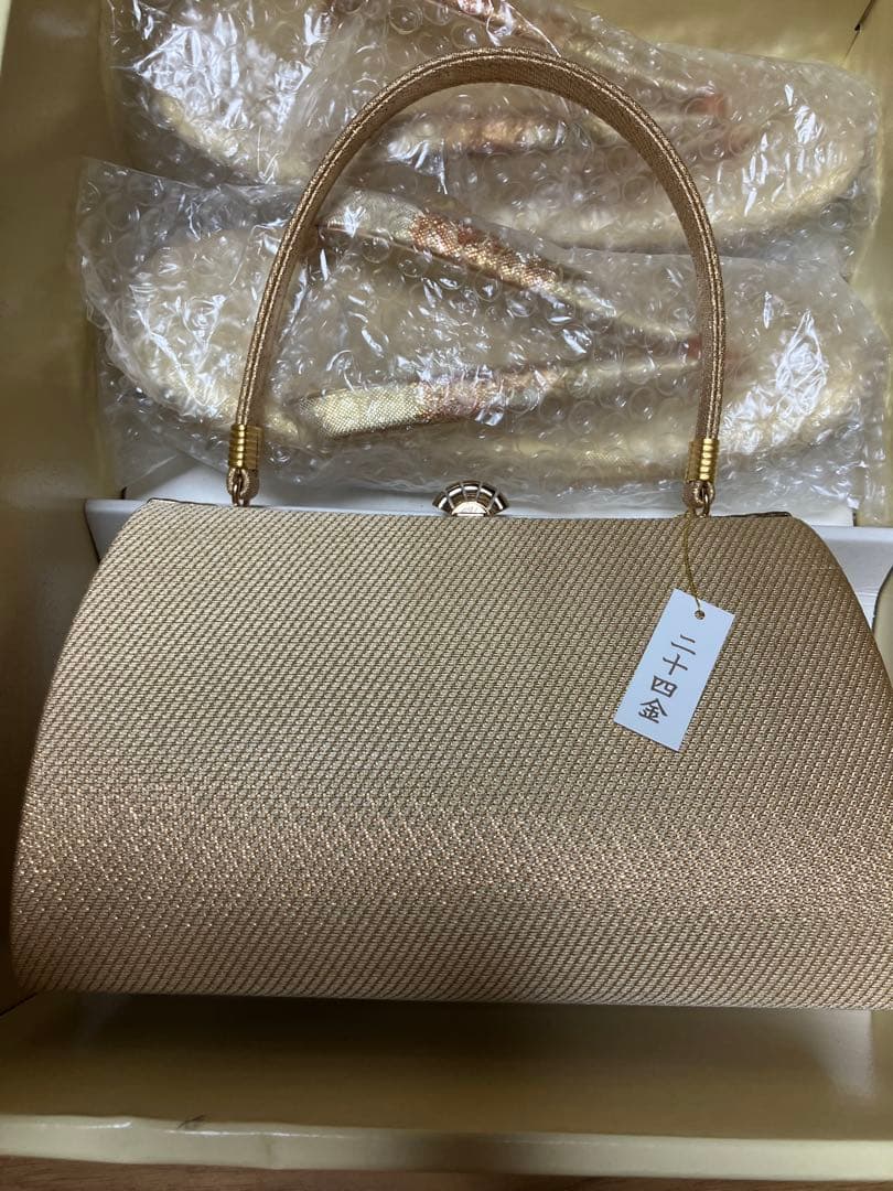 les_trois_tresors 和装　草履　バックセット　未使用品