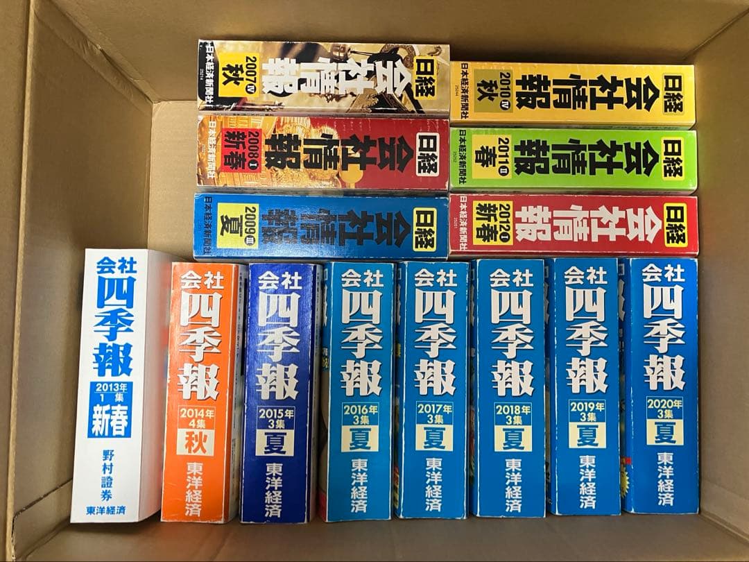 四季報&日経会社情報 2004-2020 16冊セット