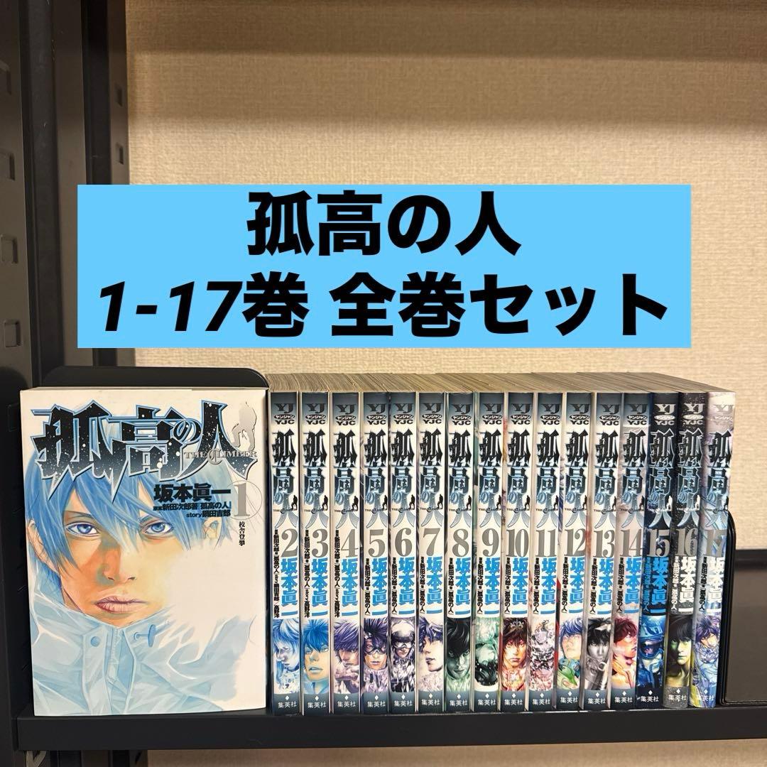 孤高の人 1-17巻 全巻セット 坂本真一 集英社 ヤングジャンプ