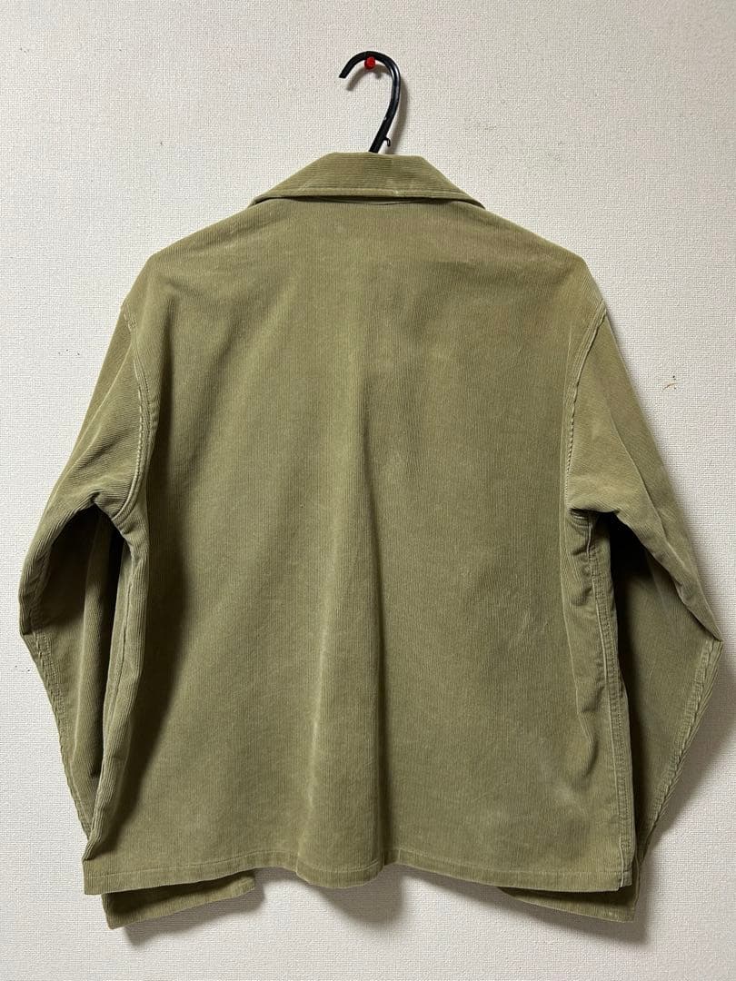 AURALEE オーラリー　ウォッシュド　コーデュロイ　シャツ　ジャケット
