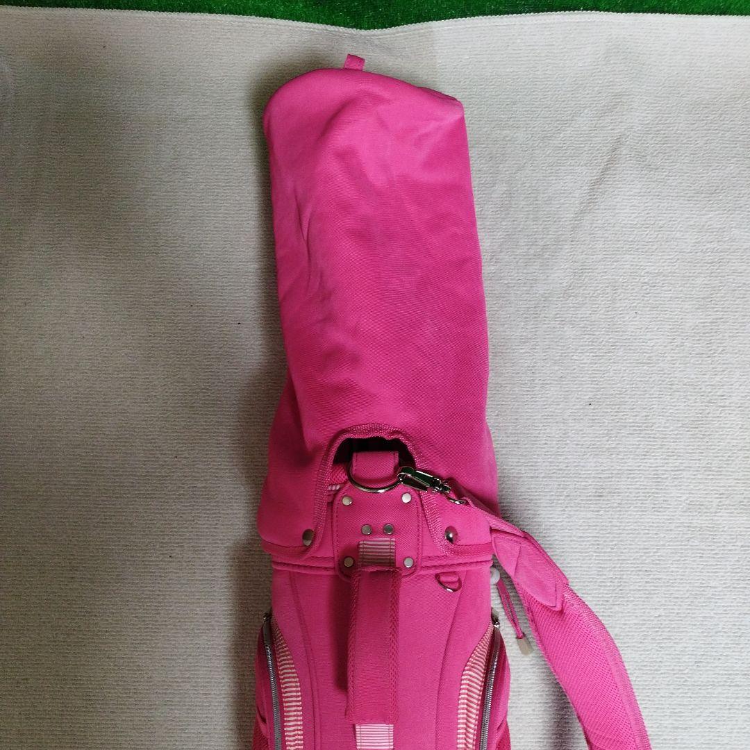 adidas ゴルフバッグ ピンク キャディバッグ 美品