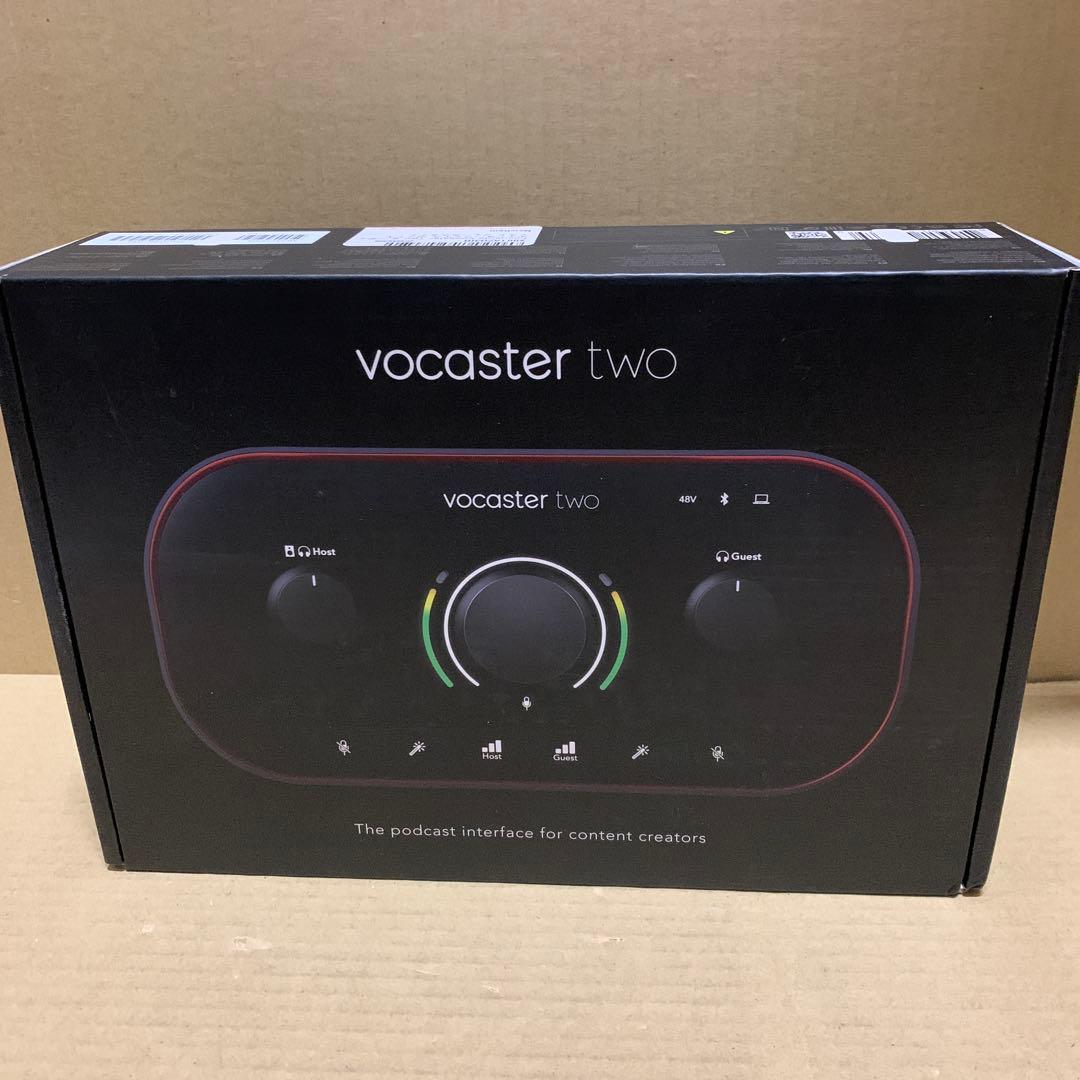 未開封　Focusrite Vocaster Two オーディオインターフェイス