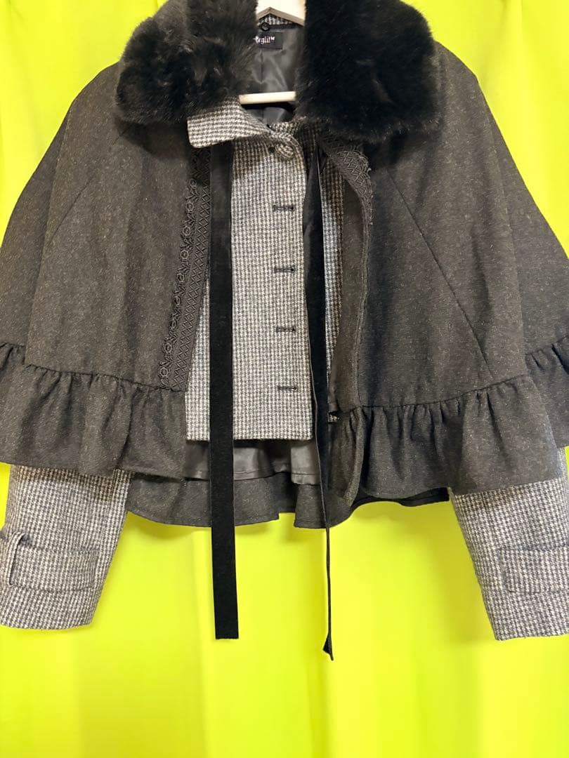 Sheglit Gretel グレーテル　ショートケープコート　L