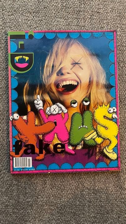 KAWS カウズ i-D magazine 289 fake 2008年
