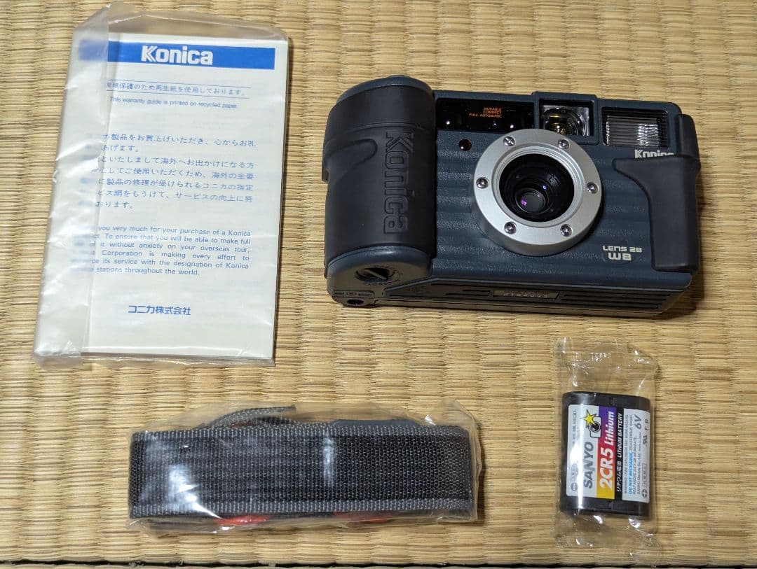 未使用 KONICA 現場監督　28WB