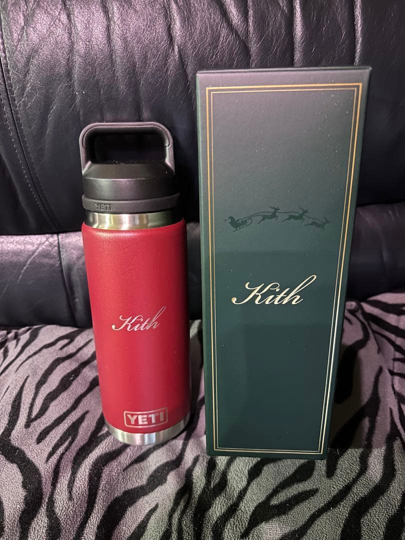 Kith for YETI 26oz Bottle RAMBLERクリスマス