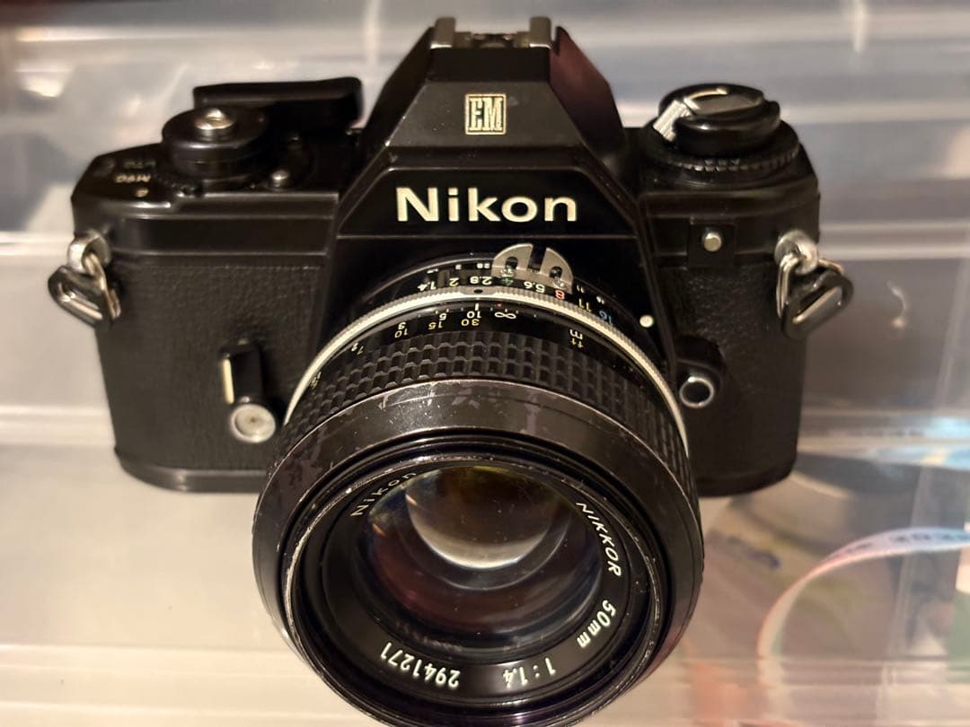 完動品・美品 Nikon FM +Nikkor 50mm f/1.4