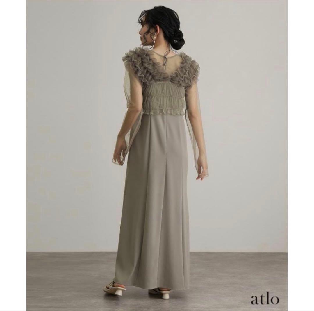 atlo by POUR VOUS フリルドレス Sサイズ