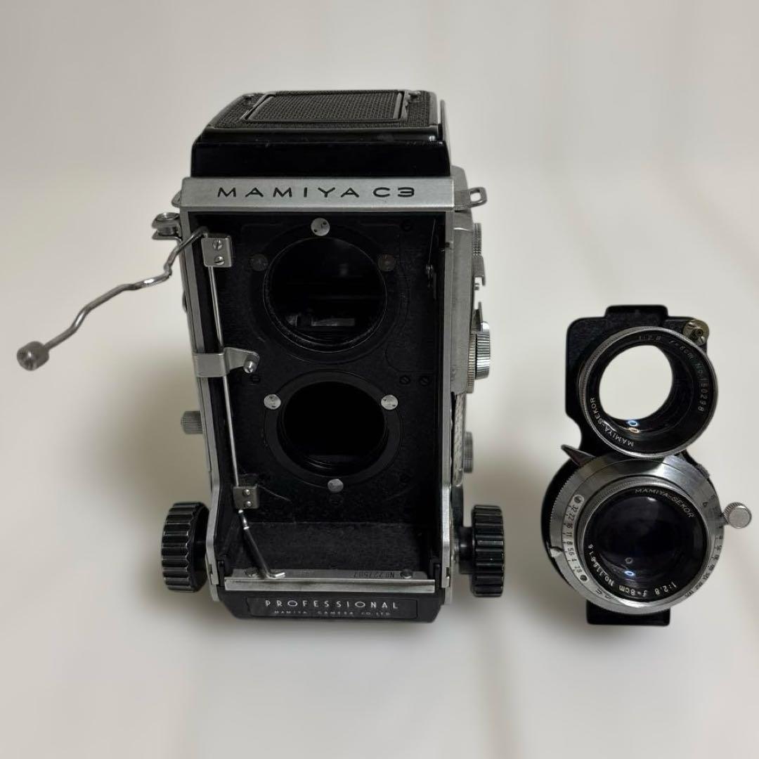 ジャンク品　MAMIYA C3 PROFESSIONAL 二眼レフカメラ