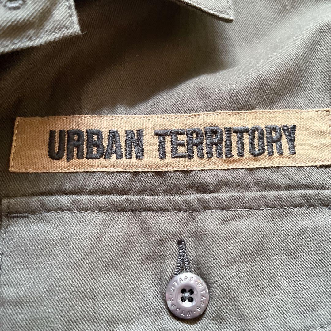 美品 WTAPS ダブルタップス ミリタリーシャツジャケット X03 チャコール