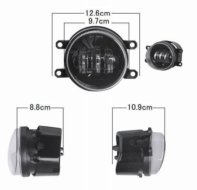 2色 切り替え フォグ ランプ ユニット カラーチェンジ イエロー ホワイト