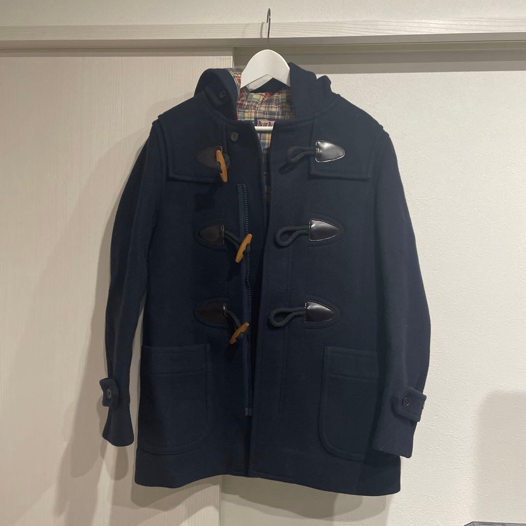超美品✨BLUE BLUE ネイビー ダッフルコート