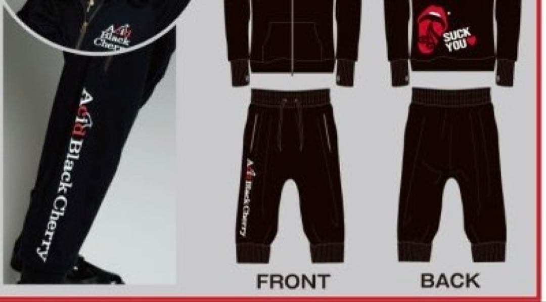 橋*暦様 【未開封】Acid Black Cherry サルエルパンツ メンズサ