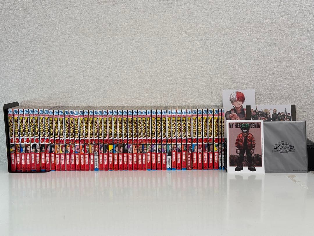 【ヒロアカ全巻セット】僕のヒーローアカデミア　1～42全巻セット　おまけ７点付き