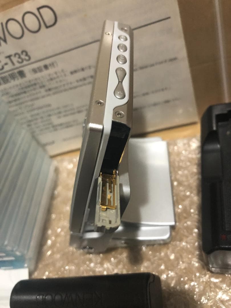 KENWOOD DMC-T33 ポータブルMDプレーヤー　MDLP対応