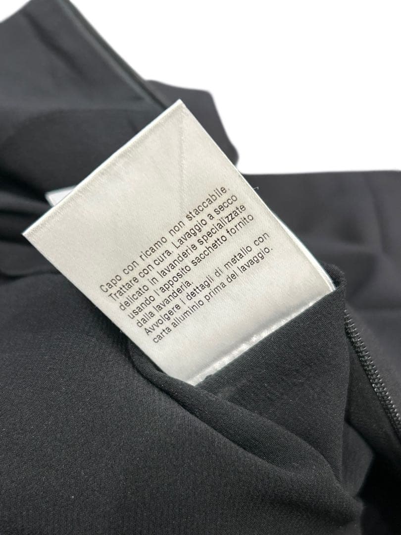 GUCCI 2010SS メタルハーネス グラフィック シルクドレス