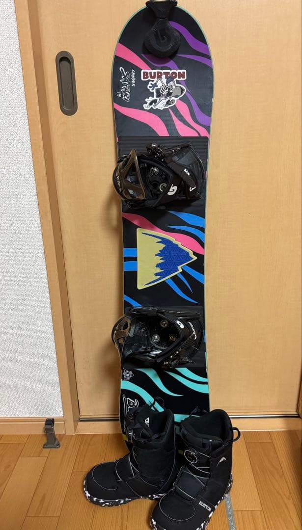 バートン　キッズ　チョッパー110 バインブーツセット　リグレッドリール付