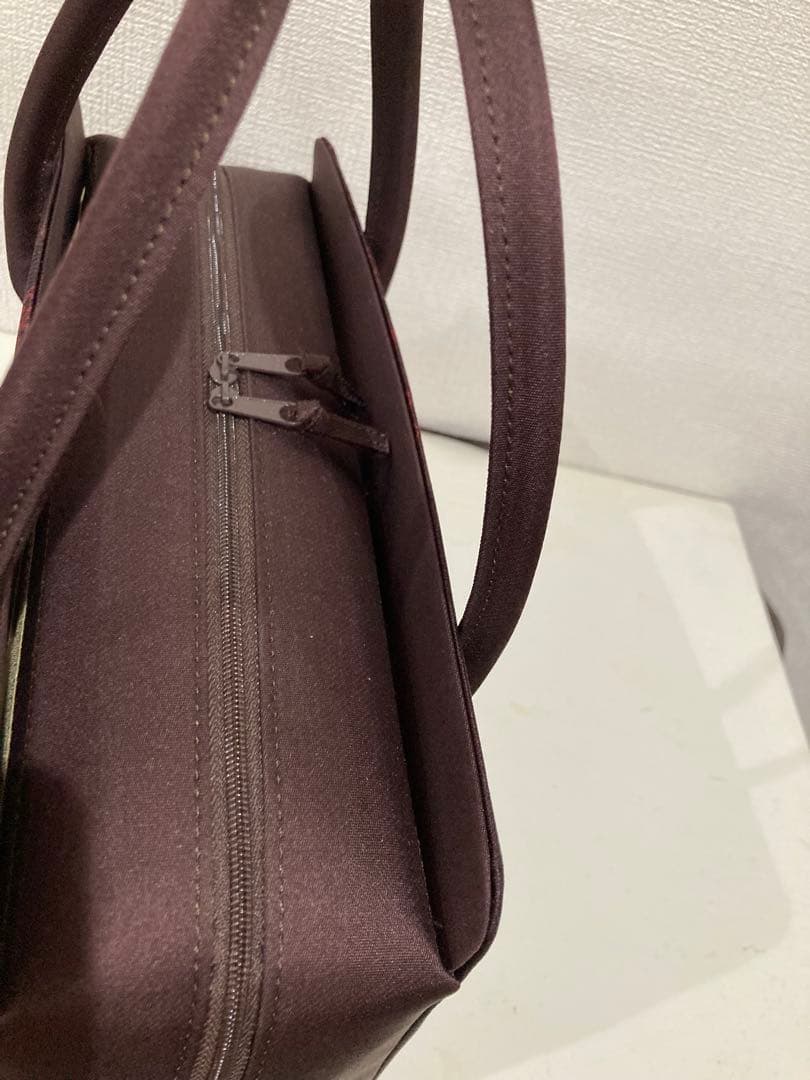 正絹経錦(たてにしき)利休和装バッグ