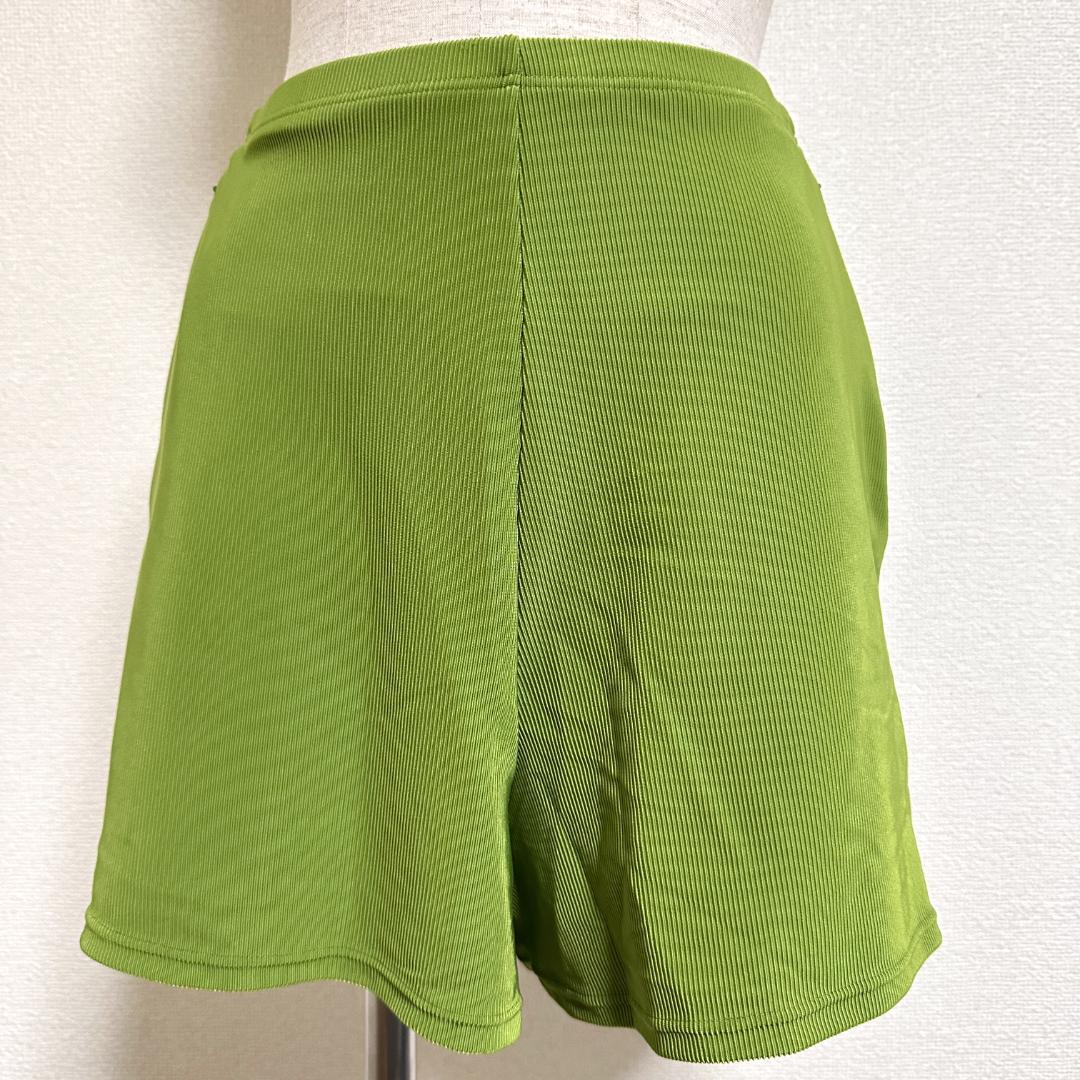 新品 UN3D スイムショートパンツ リブ 水着 UVカット UPF50+ 38