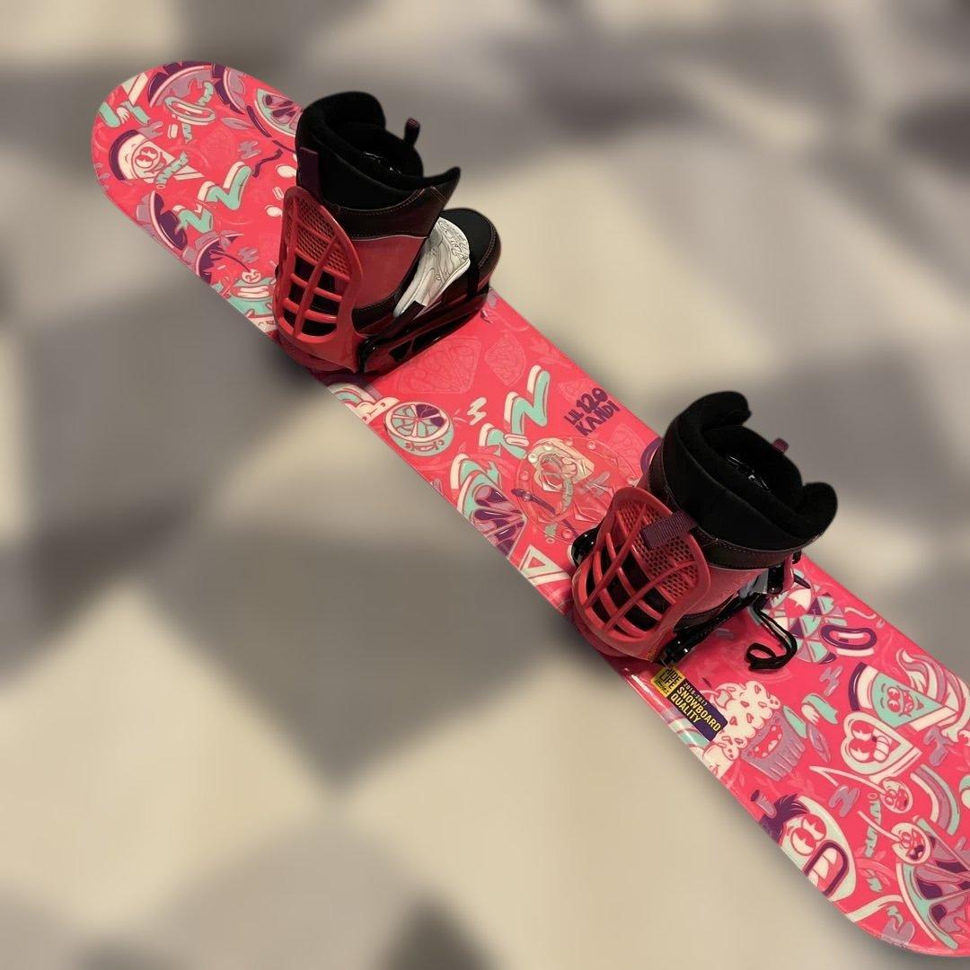 新春お値下げ★ スノーボード K2 LIL 120 KANDI ピンク