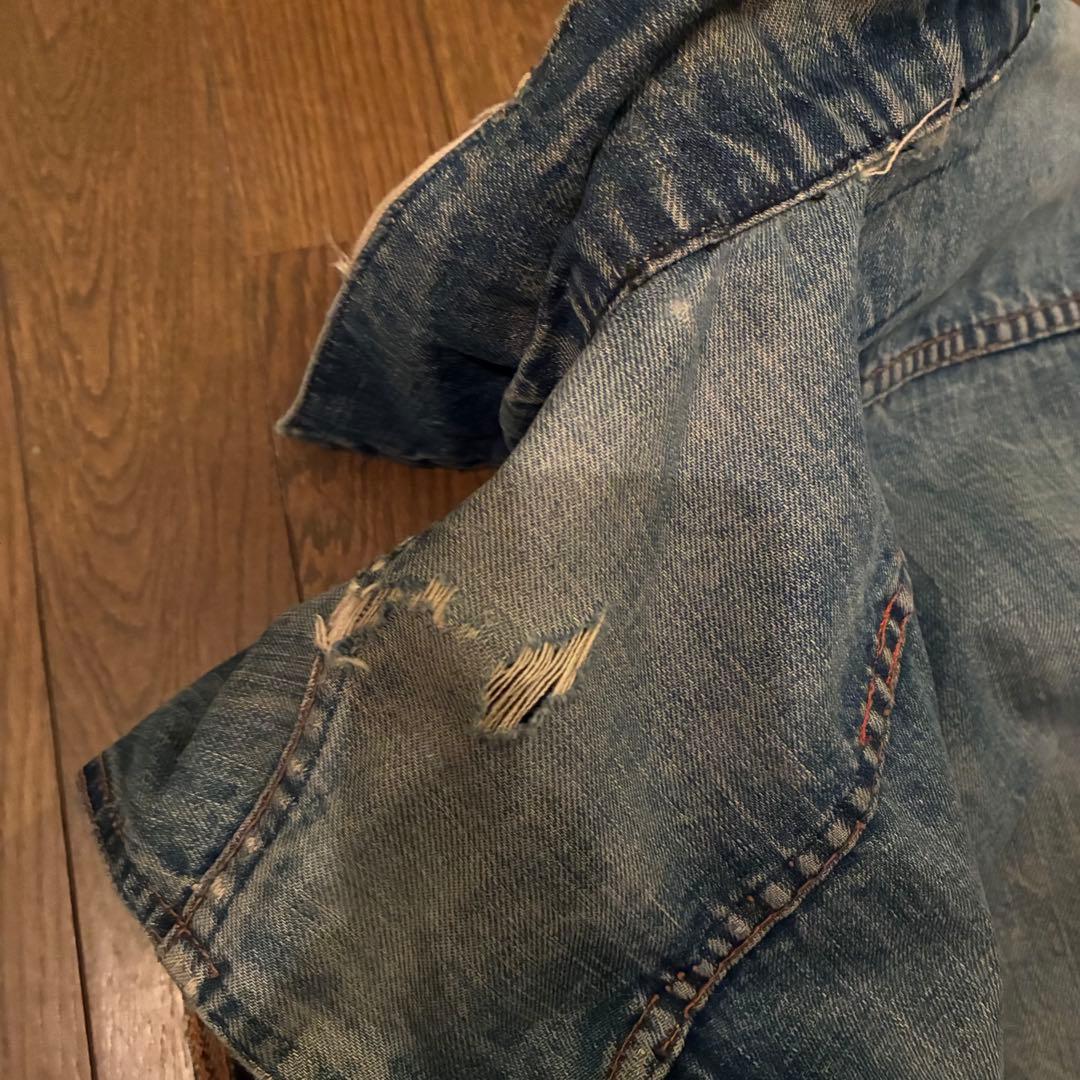 LEVI’S 70505ビッグE 70s USA製 デニムジャケット 4th