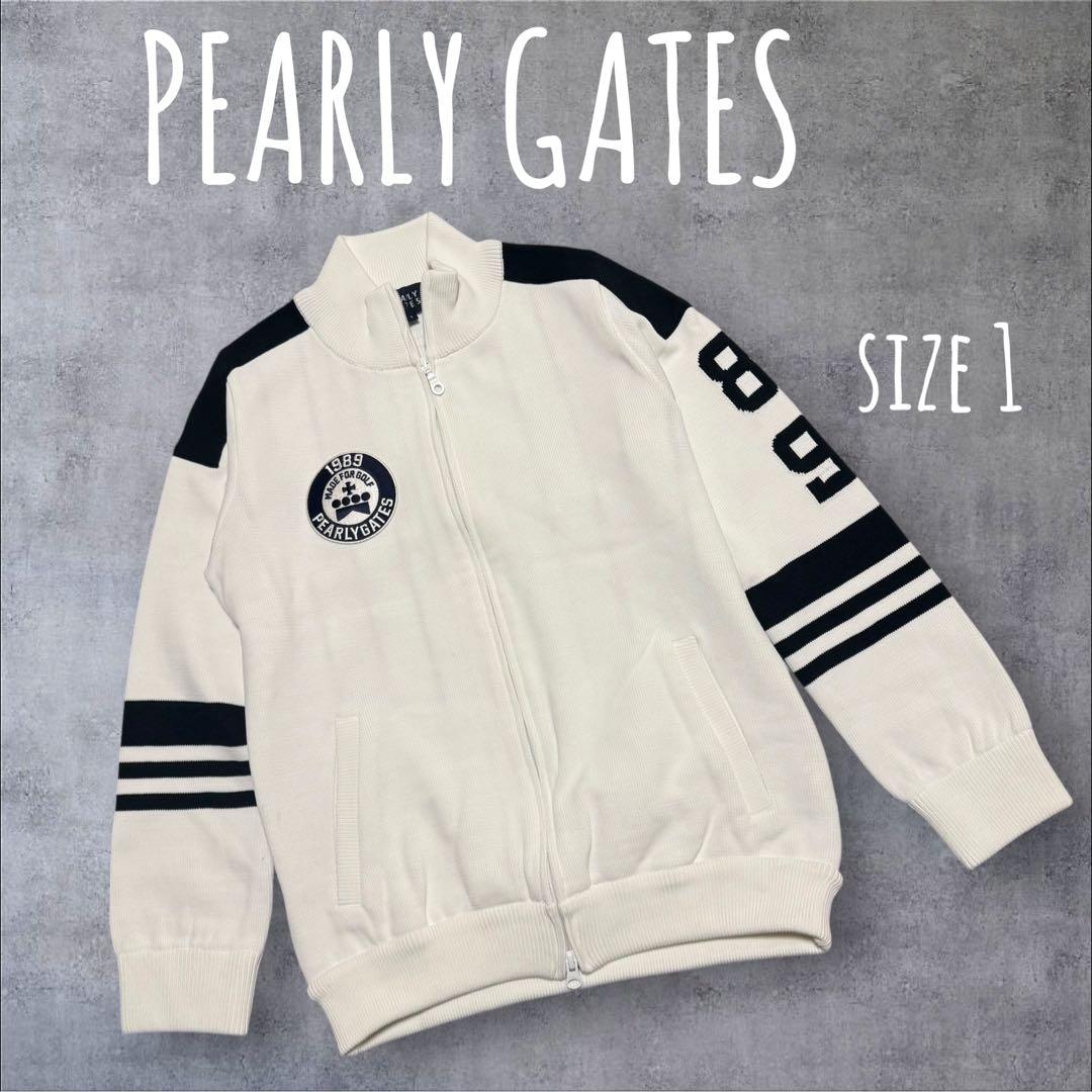 kame13 PEARLY GATES パーリーゲイツジップアップ1美品