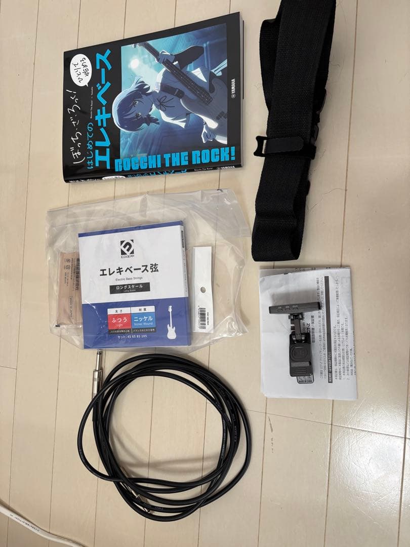 Yamaha エレキベース ナチュラルウッド 初心者セット