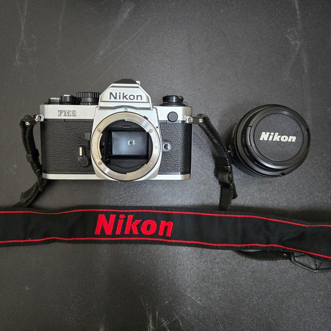 S*n様 通電可 Nikon FM2 + AF NIKKOR 50mm f/1.