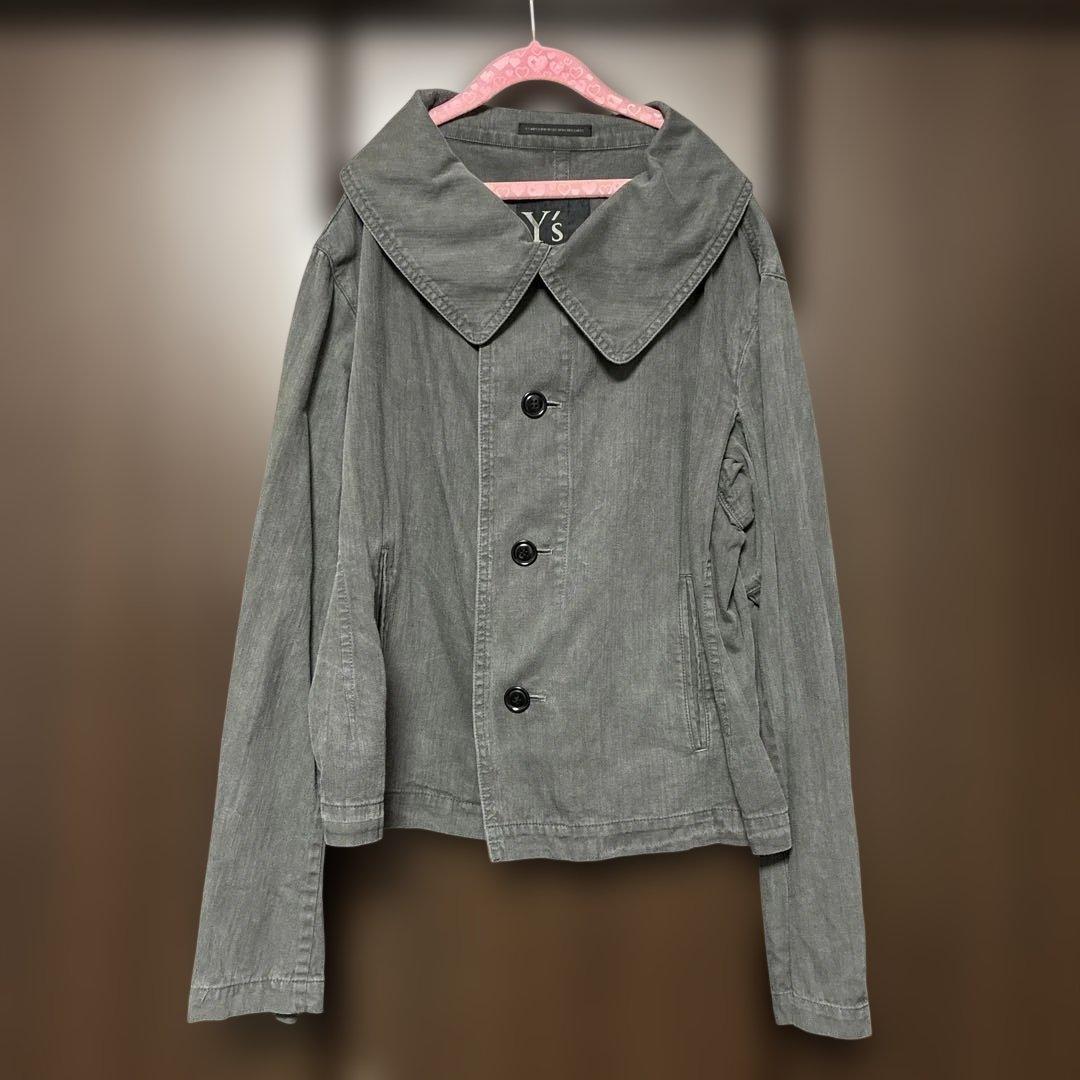 y's ワイズ　ヨウジヤマモト☆デニムショートジャケット
