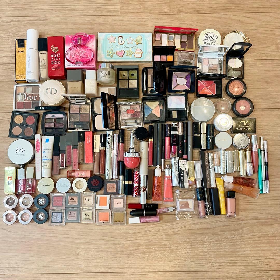 【計130点】お得★ほぼ全デパコス、プチプラコスメ化粧品まとめ売り