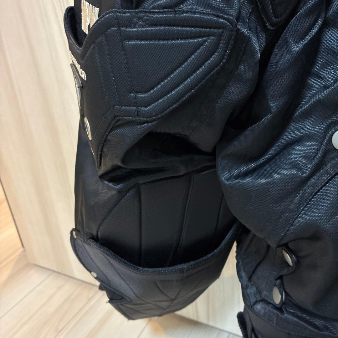 KISS RACING TEAM ライダースジャケット　プロテクター LLサイズ