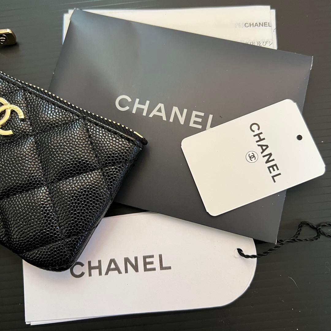 新品未使用♡キャビアキルティングケース カード入れ キーケース